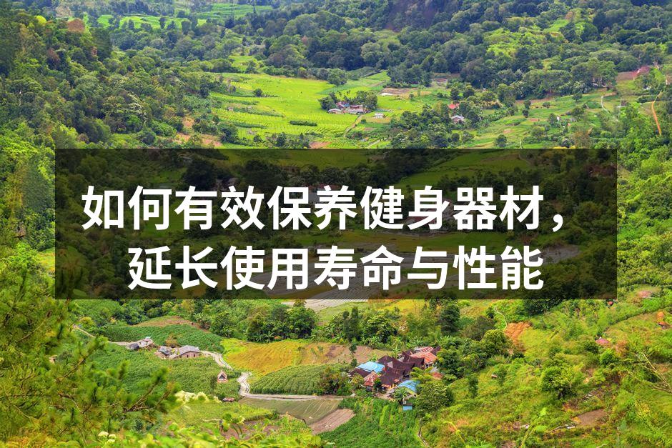 如何有效保养健身器材，延长使用寿命与性能